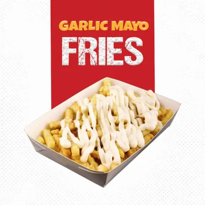 GARLIC MAYO FRIES - Aatama