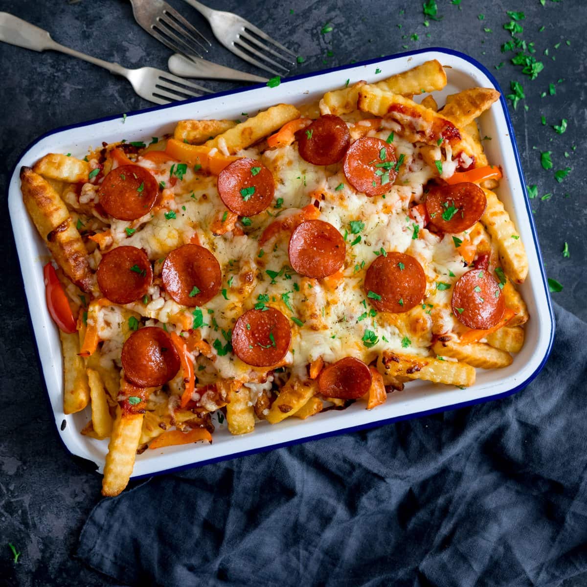 PIZZA LOADED FRIES - Aatama