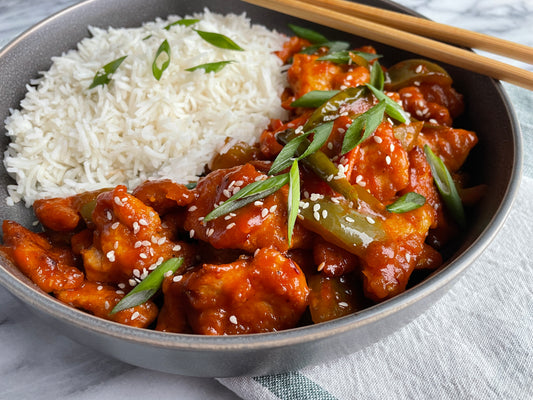 CHICKEN BLACK PAPER FRIED RICE - Aatama