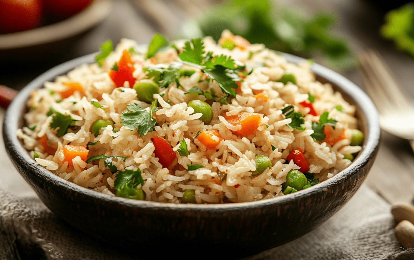 VEGETABLE FRIED RICE - Aatama