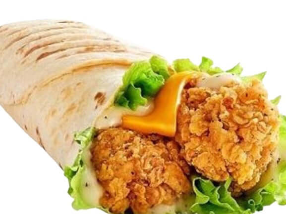 ZINGER CHEESE WRAP - Aatama